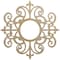 Ekena Millwork Dijon Wood Fretwork Pierced Ceiling Medallion, Birch, 28"OD x 9 1/8"ID x 3/8"T CMWP28X28X0375DIBI - alternate 1